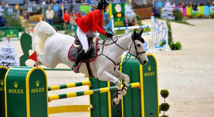 Pour fidéliser son public, le Concours hippique international de Genève ne cesse d’innover.  STéPHANE CHOLLET