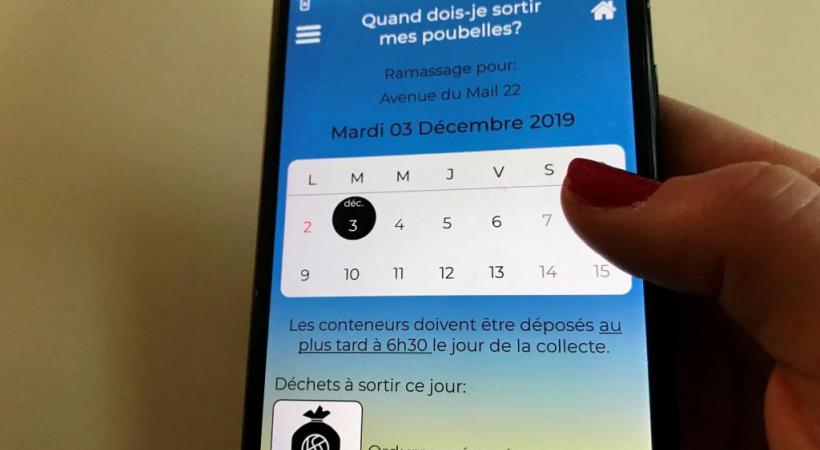 Les jours et horaires  des levées des ordures ménagères ou du papier  en un simple clic. FH