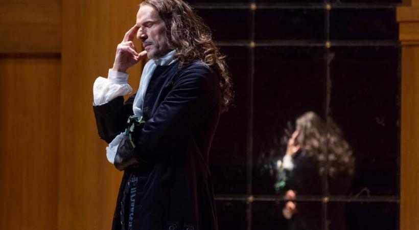 L’acteur français endosse le rôle d’Alceste avec une grande sincérité. SVEND ANDERSEN