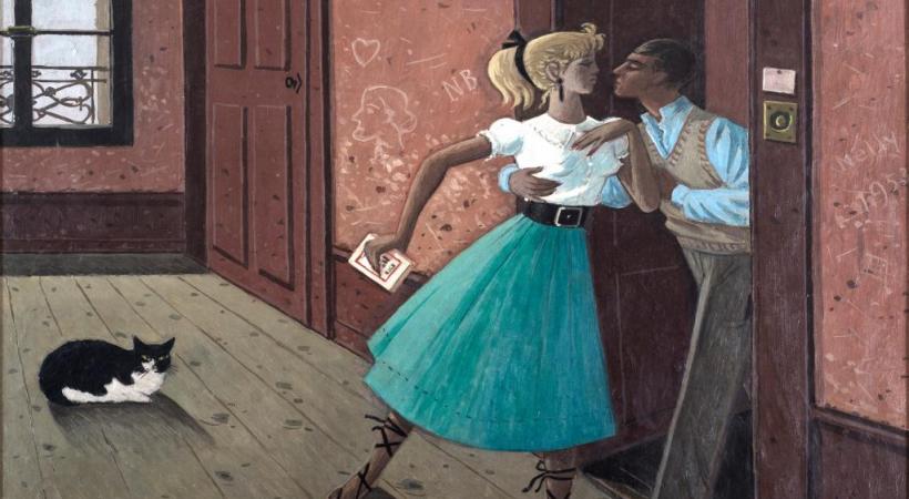 «La jeune voisine», E. C. 1955.