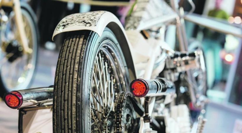 Des belles bécanes, des accessoires… toutes les nouveautés seront dévoilées durant quatre jours. DR