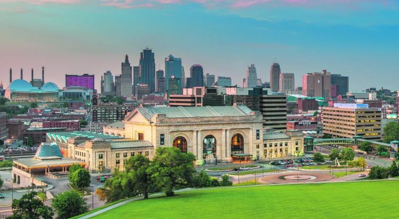 La grande ville et son célèbre panorama urbain sur Union Station. DAVID ARBOGAST