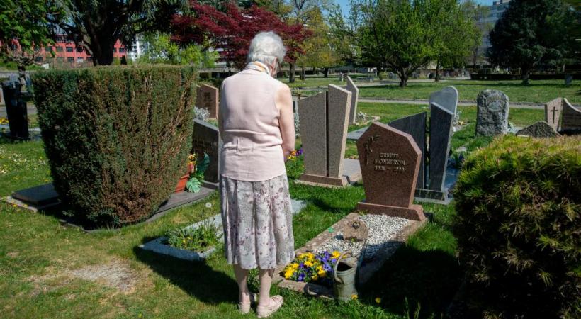 Au cimetière Saint-Georges. «Ce qui compte, c’est que les familles puissent déjà faire 
