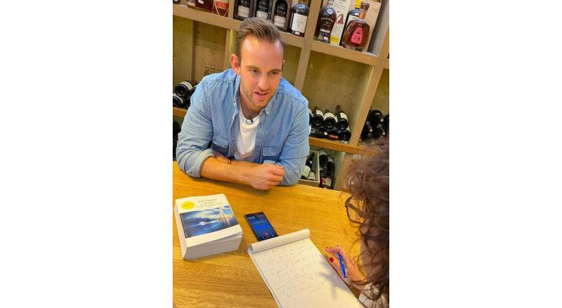 Le «GHI» avait rencontré l’auteur genevois en mars. MP