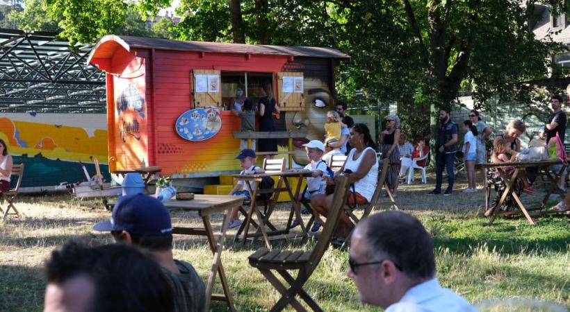 Un lieu convivial très apprécié des habitants du quartier. DR