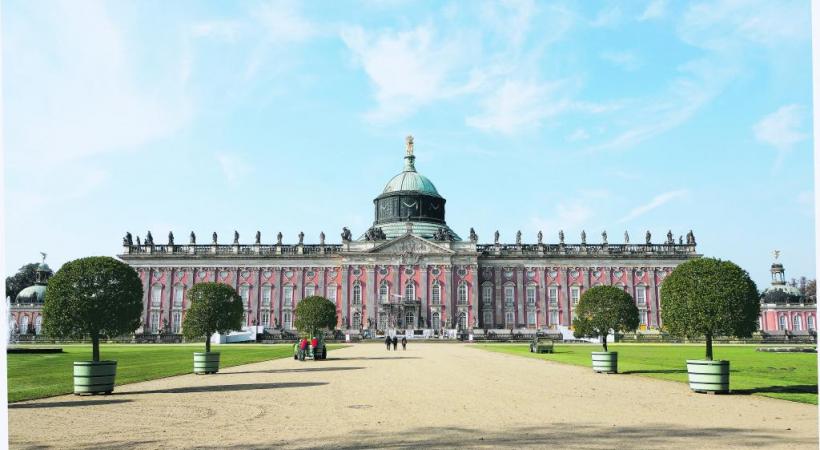 Le Nouveau Palais situé sur le côté ouest du parc de Sans-Souci. 123RF/ERICH TEISTER