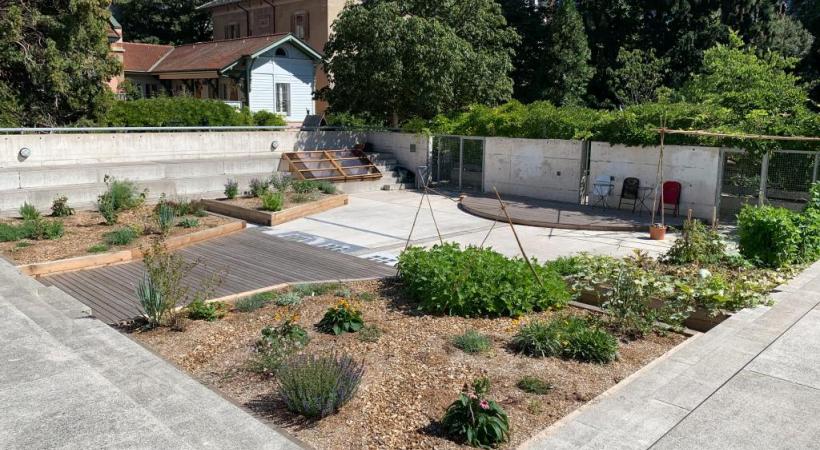 Des rencontres seront aussi organisées sur cet espace de 400 m2. ARIANE CATTON BALABEAU