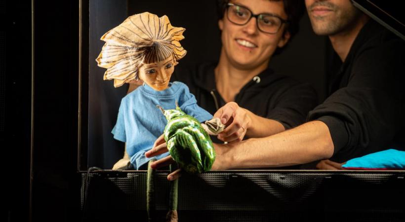 Les enfants aiment toujours autant les spectacles de marionnettes. DR