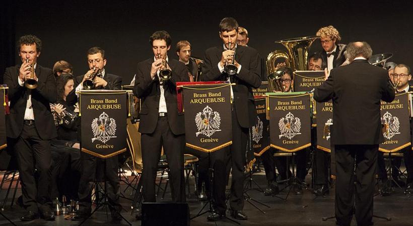 Le Brass Band Arquebuse jouera en faveut des enfants atteints de noma. 