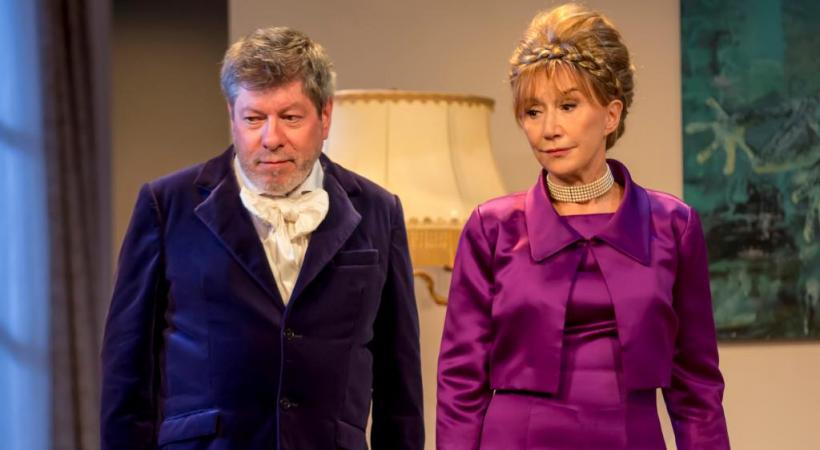 Régis Laspalès et Marie-Anne Chazel excellent dans la pièce de Bob Martet. STéPHANE PARPHOT