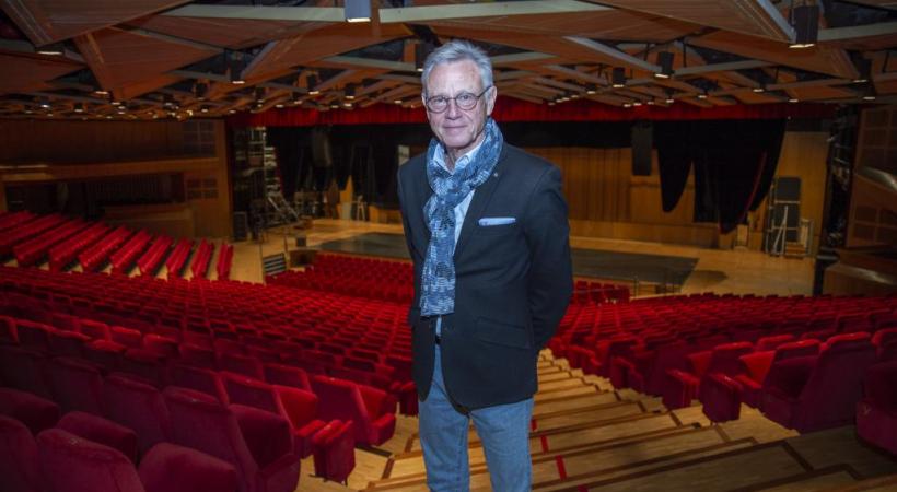 Claude Proz dirige le Théâtre du Léman depuis 2008. STéPHANE CHOLLET