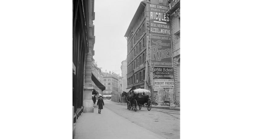 En un peu plus d’un siècle, la ville de Genève a bien changé. DR