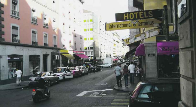 Aux Pâquis, des dealers sont prêts à se prostituer. DR